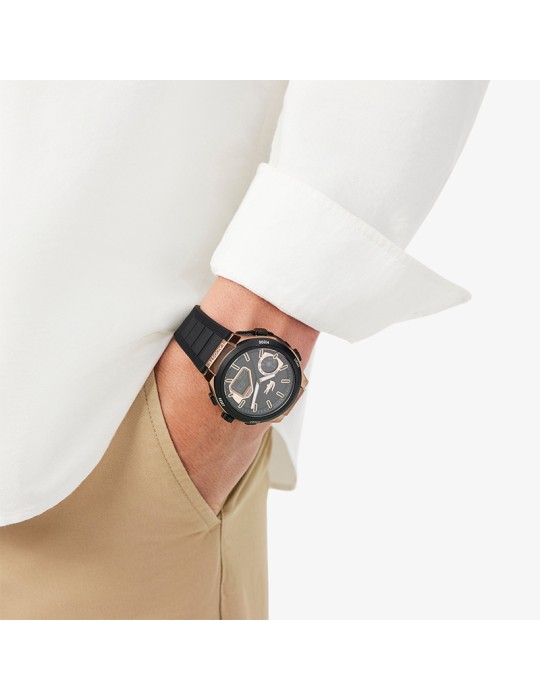 Lacoste Watch - Multifunction - Black - Rose Gold - 45mm - 2011517