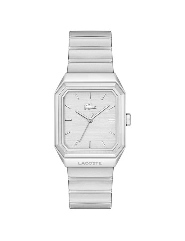 Orologio Lacoste - René Solo Tempo Silver Rettangolare 31x41mm - 0