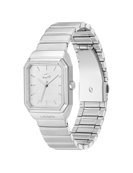 Lacoste Watch - Only Time - Silver - Rectangular -31x41mm-2011522