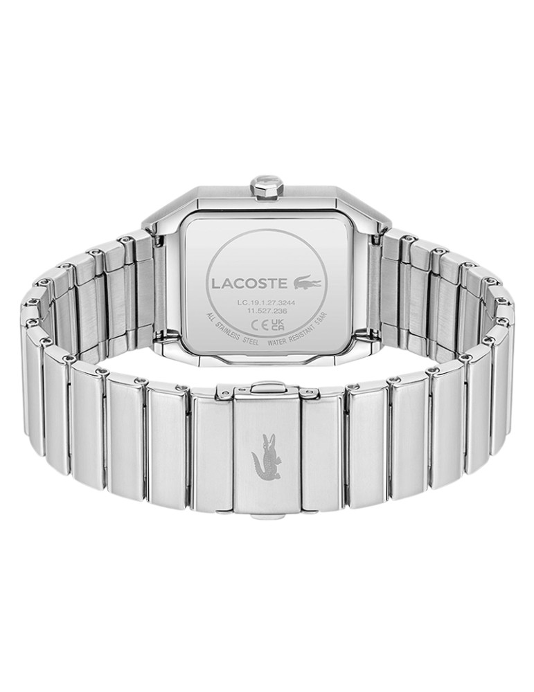 Lacoste Watch - Only Time - Silver - Rectangular -31x41mm-2011522