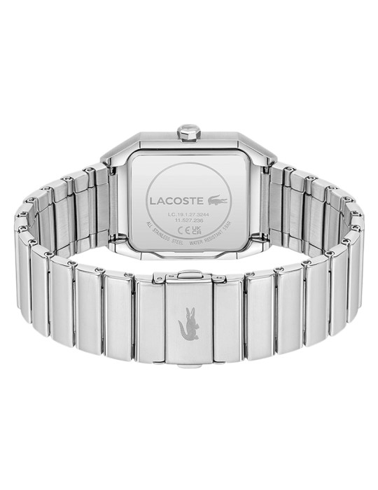 Lacoste Watch - Only Time - Silver - Rectangular -31x41mm-2011522