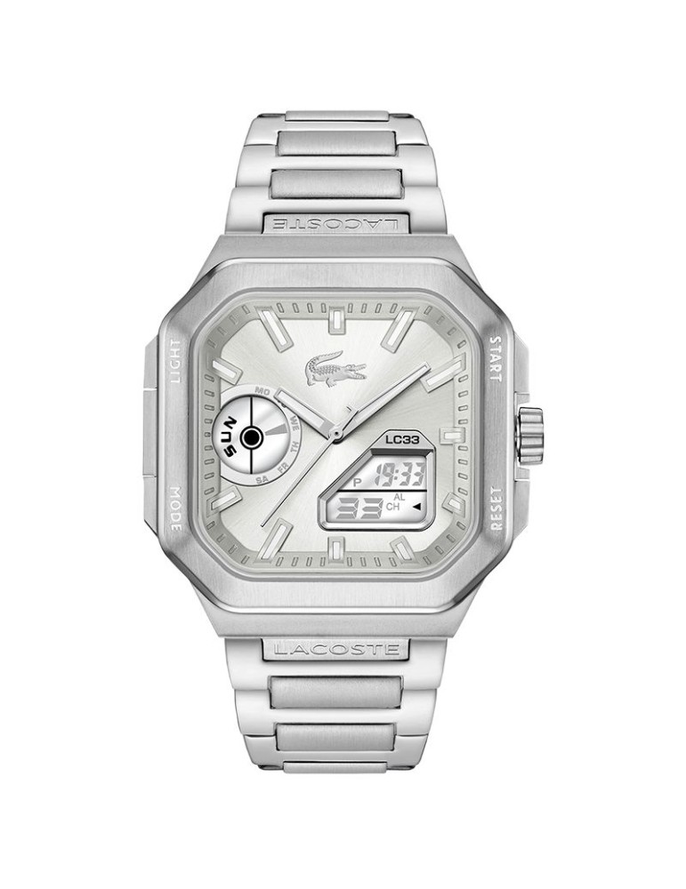 Lacoste Watch - Multifunction - Steel - 44x50mm - 2011531