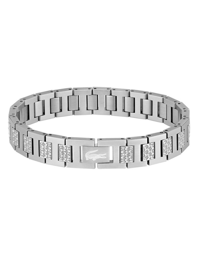 Bracciale Lacoste da Uomo - Metropole - Acciaio - Cristalli - 2040635