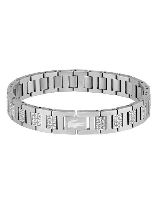 Lacoste Bracelet for Men - Metropole - Steel - Crystals - 2040635