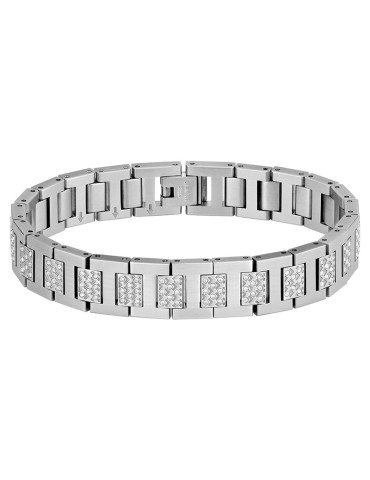 Lacoste Bracelet for Men - Metropole - Steel - Crystals - 2040635 2