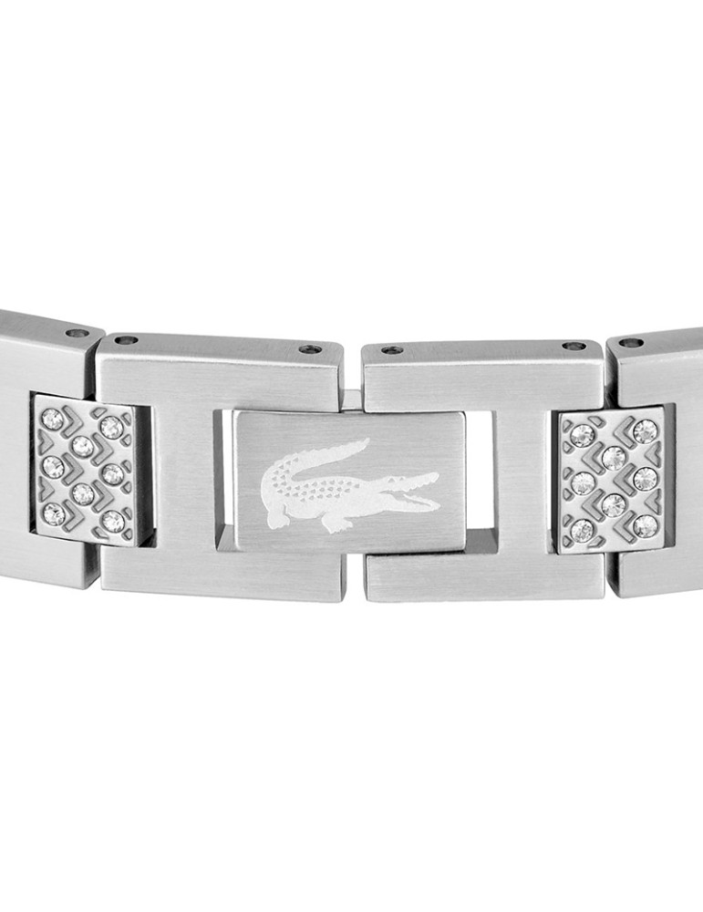 Bracciale Lacoste da Uomo - Metropole - Acciaio - Cristalli - 2040635