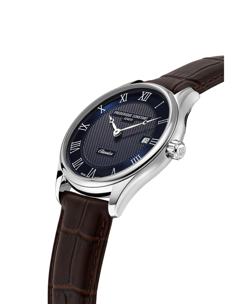 Frederique Constant Watch - Classics Quartz 40mm Blue - 0