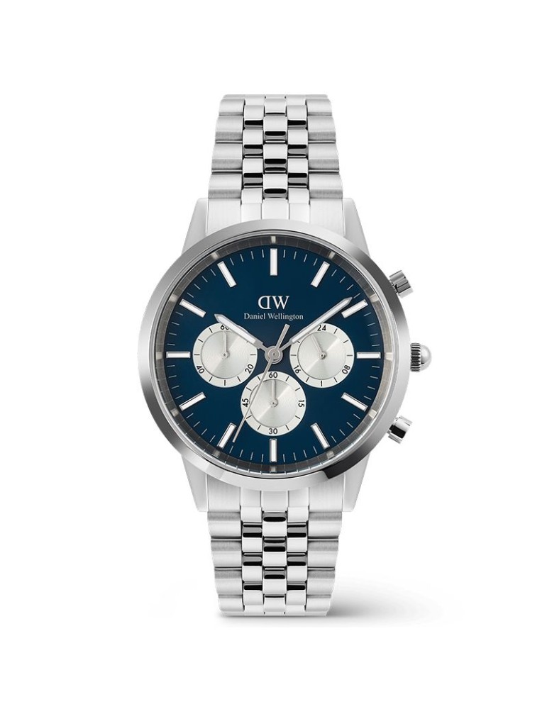 Daniel Wellington Watch - Arctic Panda - Silver-42mm-Blue-DW00100874