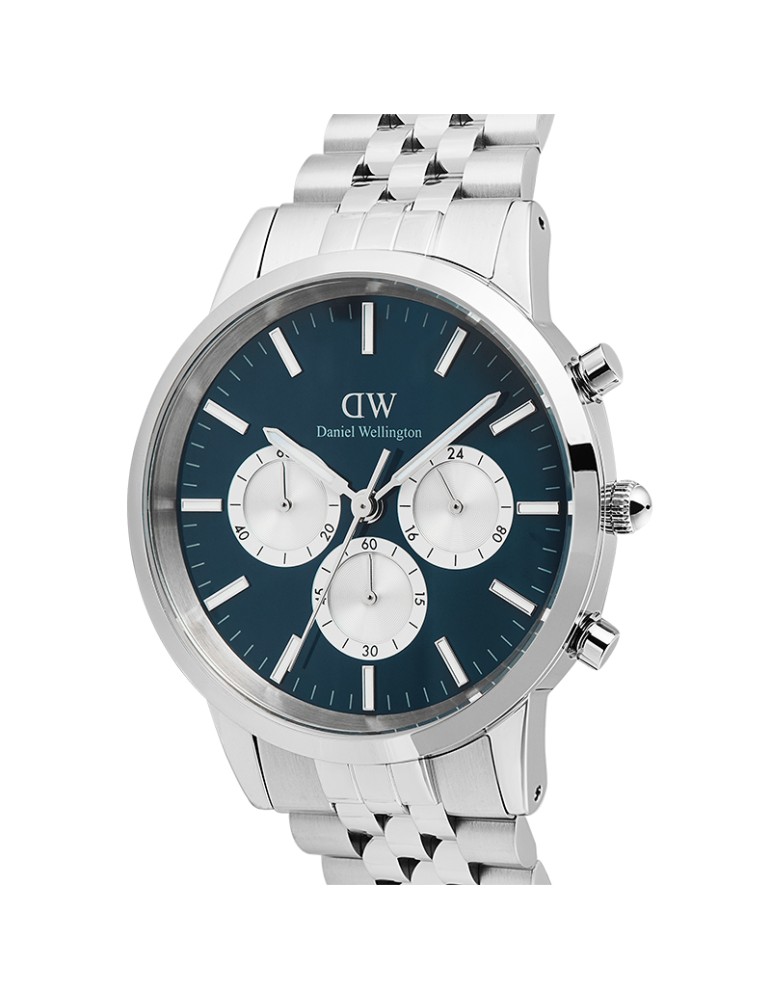 Orologio Daniel Wellington - Arctic Panda - Silver-42mm-Blu-DW00100874