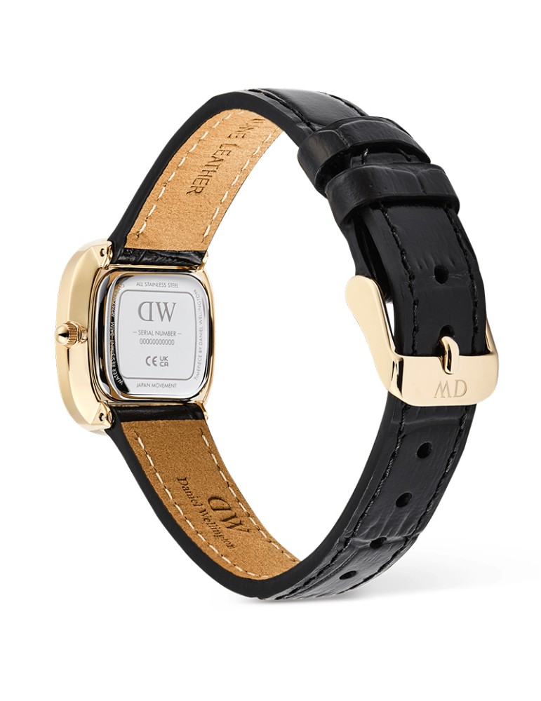 Orologio Daniel Wellington - Solo Tempo - Gold - 26mm -Nero-DW00100880