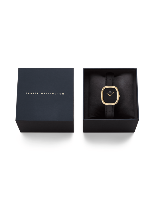 Daniel Wellington Watch - Only Time - Gold - 26mm - Black-DW00100880