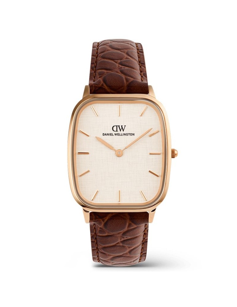 Orologio Daniel Wellington -Rose Gold-32mm-Marrone-Oro Rosa-DW00100955