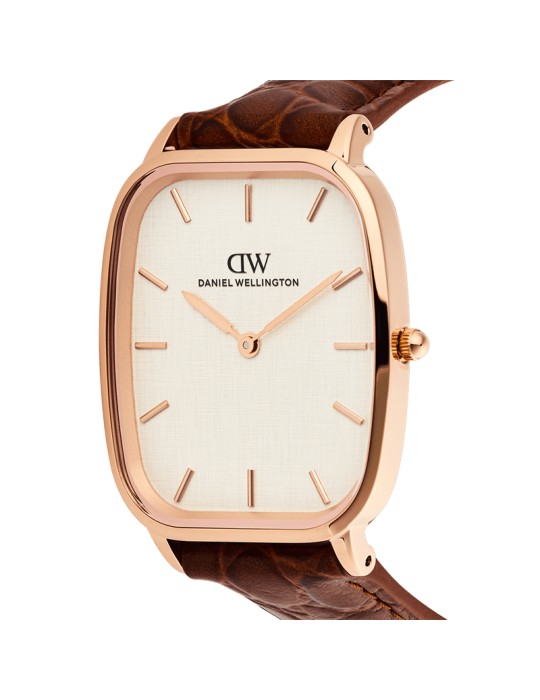 Orologio Daniel Wellington -Rose Gold-32mm-Marrone-Oro Rosa-DW00100955