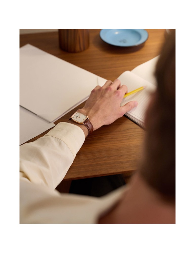 Orologio Daniel Wellington -Rose Gold-32mm-Marrone-Oro Rosa-DW00100955
