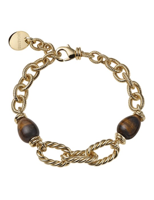 Unoaerre Bracelet - Joya - Golden - Tiger's Eye - 14EXB0164G-1AR