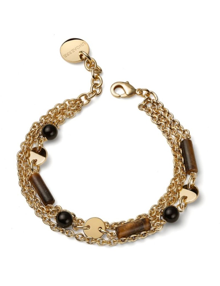 Bracciale Unoaerre - Joya - Multifilo-Onice-Occhio di Tigre-14EXB0174G