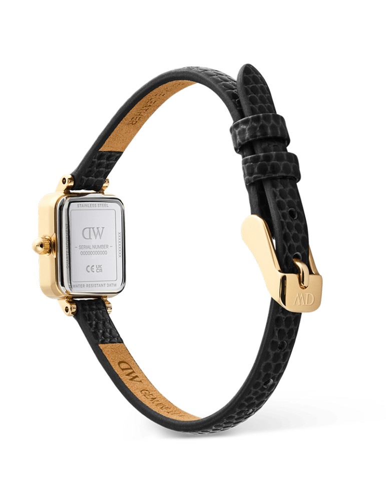Daniel Wellington Watch - Gold - Black - 15.4x18.2mm - DW00100957