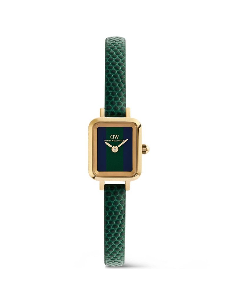 Daniel Wellington Watch - Gold - 15.4x18.2mm-Green and Blue-DW00100958