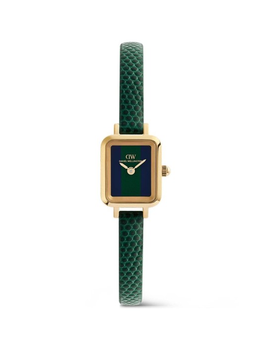 Orologio Daniel Wellington - Gold - 15,4x18,2mm-Verde e Blu-DW00100958
