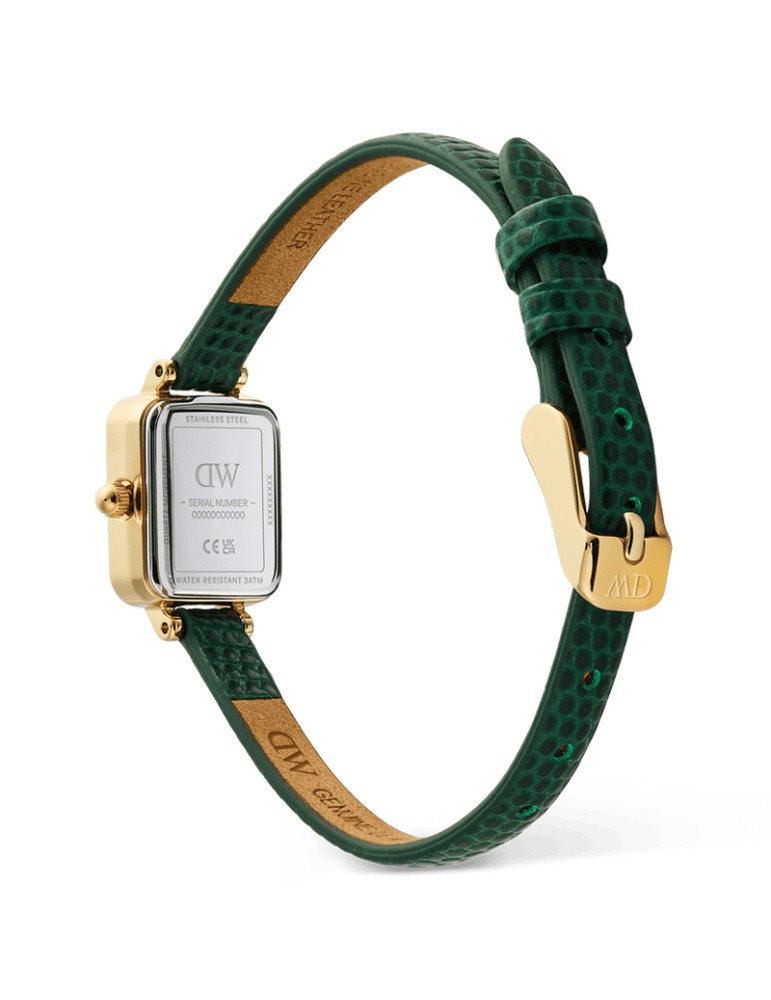 Orologio Daniel Wellington - Gold - 15,4x18,2mm-Verde e Blu-DW00100958