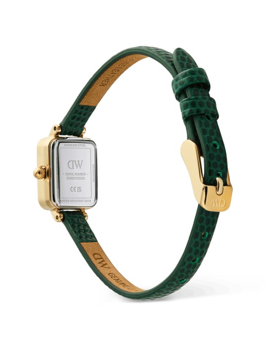 Orologio Daniel Wellington - Gold - 15,4x18,2mm-Verde e Blu-DW00100958
