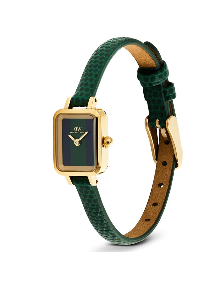 Orologio Daniel Wellington - Gold - 15,4x18,2mm-Verde e Blu-DW00100958