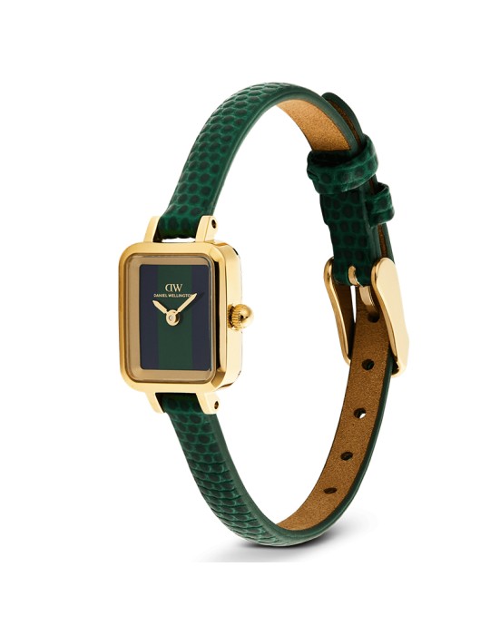 Orologio Daniel Wellington - Gold - 15,4x18,2mm-Verde e Blu-DW00100958