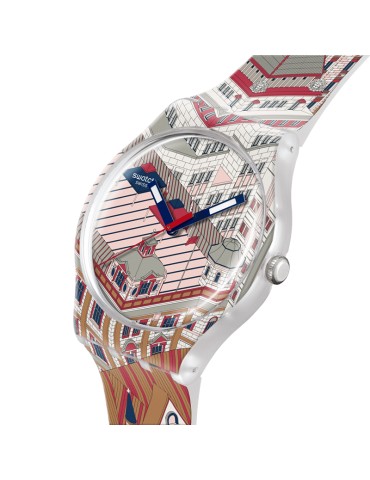 Swatch Watch - Only Time - 41mm - Multicolor - SUOZ371 2