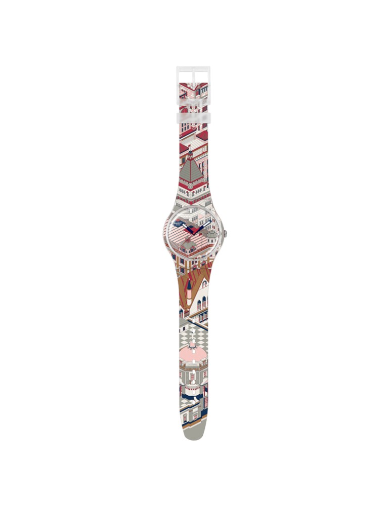 Orologio Swatch - Solo Tempo - 41mm - Multicolore - SUOZ371
