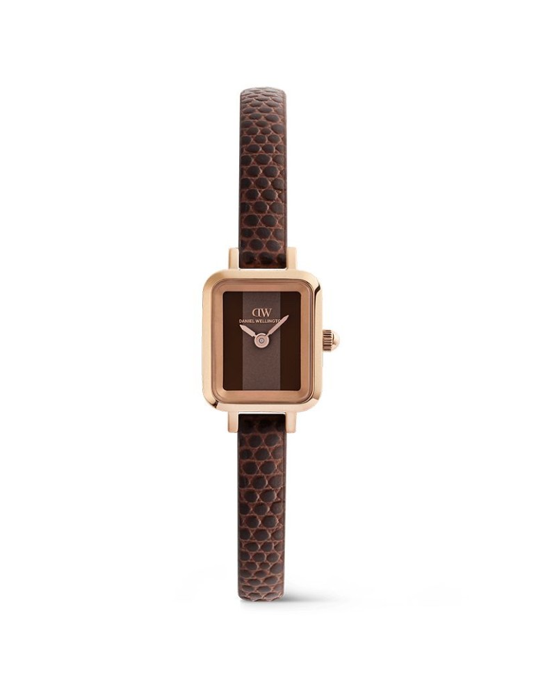 Orologio Daniel Wellington - Rose Gold -15,4x18,2mm-Marrone-DW00100959