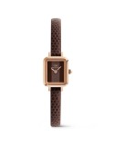 Orologio Daniel Wellington - Rose Gold -15,4x18,2mm-Marrone-DW00100959