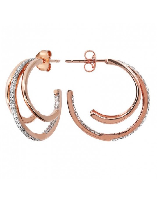 Orecchini Bronzallure - Altissima - Cerchi - Cubic Zirconia-WSBZ01595W