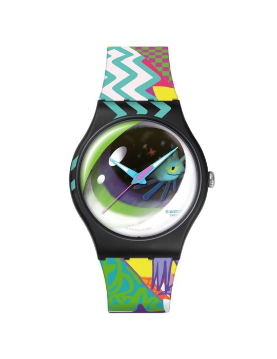 Swatch Watch - Only Time - 41mm - Multicolor - SUOZ372