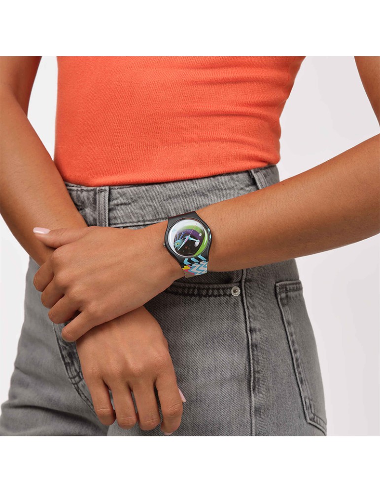 Swatch Watch - Only Time - 41mm - Multicolor - SUOZ372