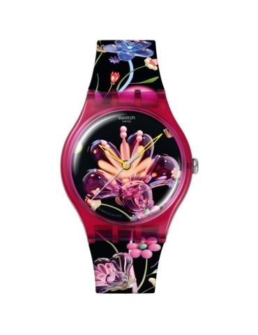 Swatch Watch - Only Time - 41mm - Black Multicolor - SUOZ373