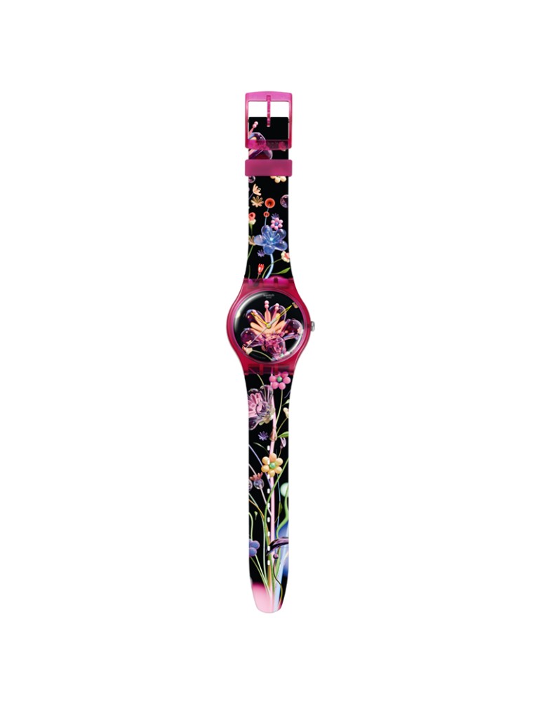Swatch Watch - Only Time - 41mm - Black Multicolor - SUOZ373