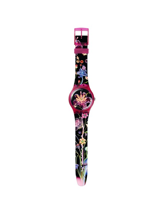 Orologio Swatch - Solo Tempo - 41mm - Nero Multicolore - SUOZ373