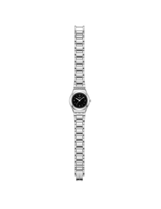 Orologio Swatch da Donna -  Solo Tempo - Silver - 25mm - Nero - YSS350G