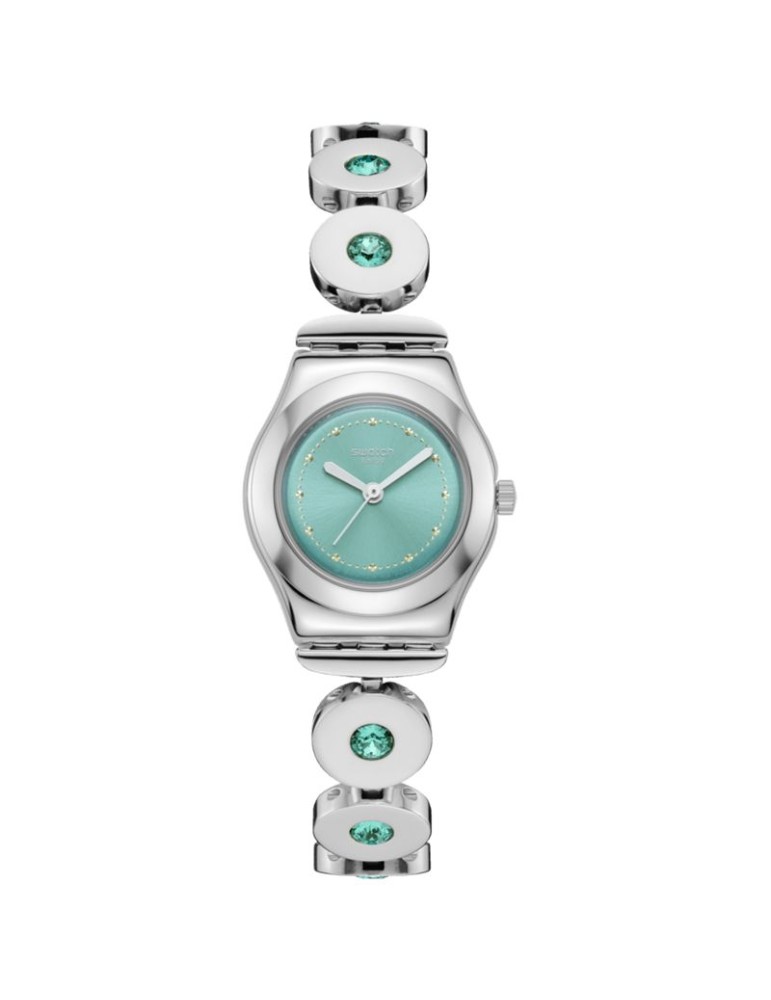 Orologio Swatch - Solo Tempo - Silver - 25mm - Turchese - YSS355G