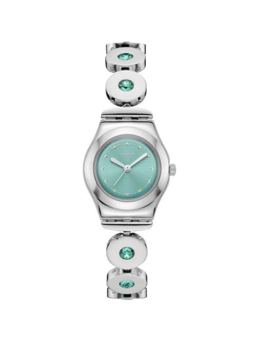 Orologio Swatch - Solo Tempo - Silver - 25mm - Turchese - YSS355G