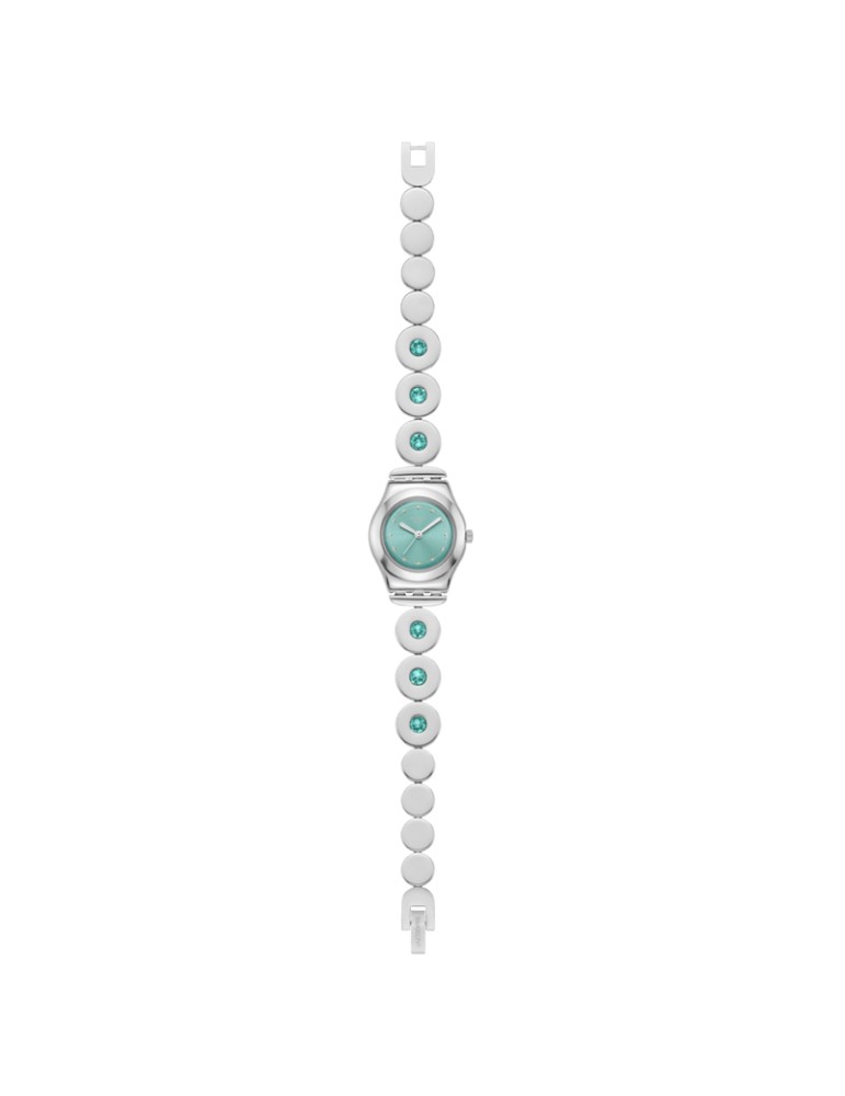 Swatch Watch - Only Time - Silver - 25mm - Turquoise - YSS355G