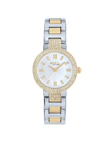 Orologio Breil Tribe da Donna-Solo Tempo-Bicolor-27mm-Cristalli-EW0832
