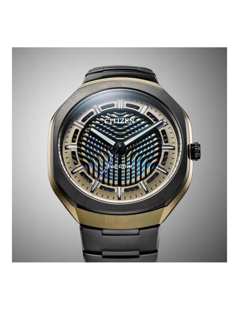 Citizen Watch - Eco-Drive Photon 39.6mm Super Titanium Black and Gold - 0
