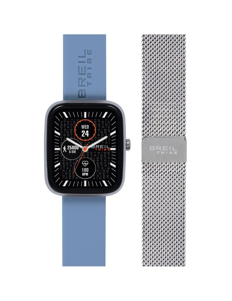 Breil Tribe Unisex Smartwatch-SBT-3-44.5mm-Blue-EW0847