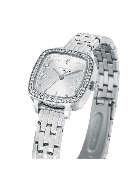 Orologio Breil - Aurea - Silver - 23mm - Acciaio - Cristalli - EW0848