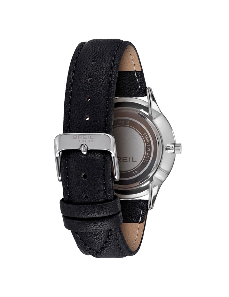 Breil Watch - Bemont - 39mm - Black Leather Strap - EW0850