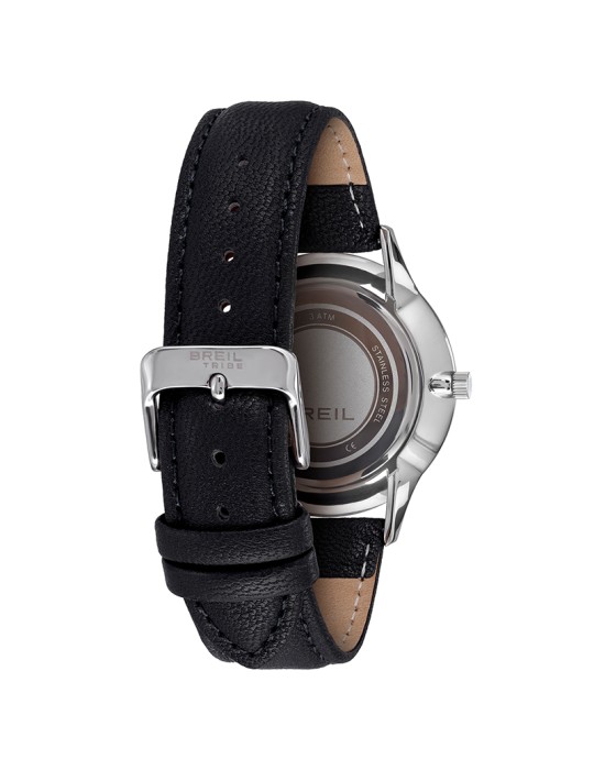 Breil Watch - Bemont - 39mm - Black Leather Strap - EW0850