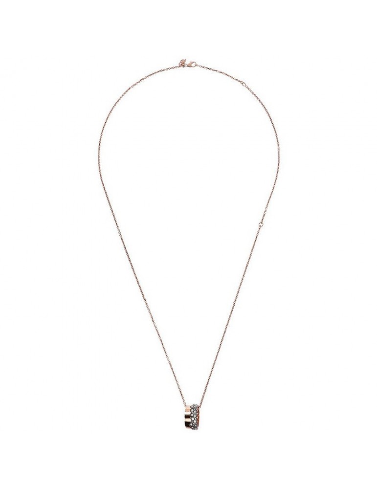 Collana Bronzallure - Aurora - Pavè Nano Gem Grigio - WSBZ01685W-16