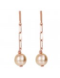 Bronzallure Woman Earrings - Maxima Pendants with Pearls - 0