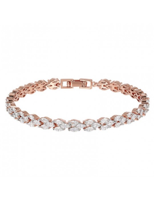 Bracciale Bronzallure - Altissima - Tennis - Cubic Zirconia-WSBZ01855W